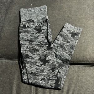 GYMSHARK CAMO SEAMLESS LEGGINGS